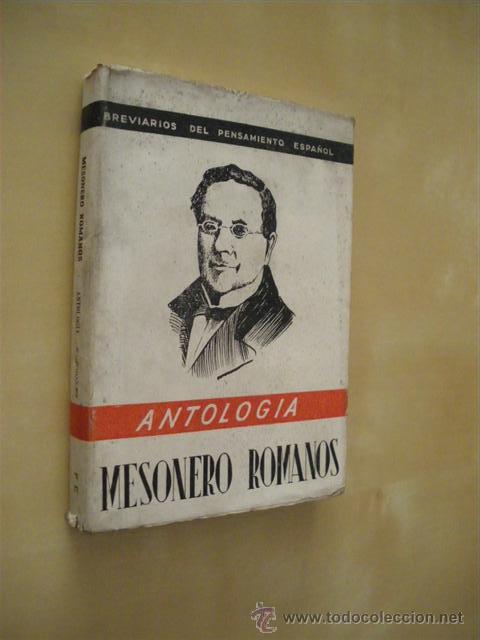 Libros: ANTOLOGIA - MESONERO ROMANOS - Foto 1