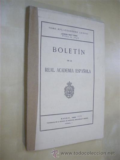 Libri di seconda mano: BOLETIN DE LA REAL ACADEMIA DE LA HISTORIA. TOMO XVI. CUADERNO LXXVIII. ENERO DE 1934 - VV.AA.