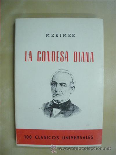 Libros: LA CONDESA DIANA - PROSPERO MERIMEE - Foto 1