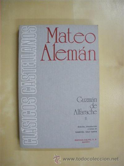 Libros: GUZMAN DE ALFARACHE. II - MATEO ALEMAN - Foto 1