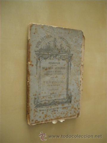 Libros: COMEDIAS. TOMO I - TERENCIO - Foto 1