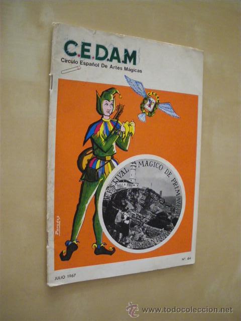 Libros: CEDAM. N&ordm;64. CIRCULO ESPA&Ntilde;OL DE ARTES M&Aacute;GICAS - VV.AA. - Foto 1