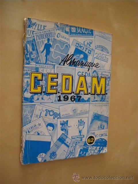 Libros: ALMANAQUE CEDAM. N&ordm;62. CIRCULO ESPA&Ntilde;OL DE ARTES M&Aacute;GICAS - VV.AA. - Foto 1