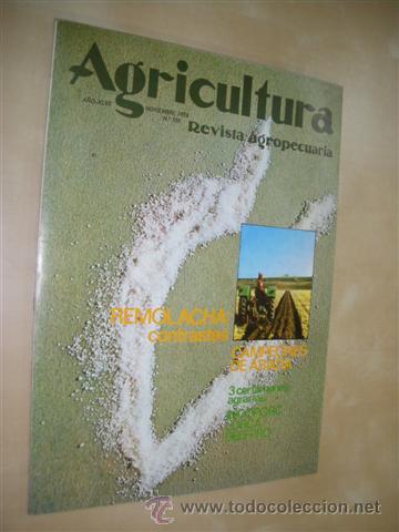 B&uuml;cher: AGRICULTURA. REVISTA AGROPECUARIA. N&ordm;559. NOVIEMBRE 1978. REMOLACHA: CONTRASTES. CAMPEONES DE ARADA.