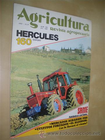 B&uuml;cher: AGRICULTURA. REVISTA AGROPECUARIA. N&ordm;582. DICIEMBRE 1980. MERCADOS AGRARIOS 1980. CULTIVOS FORZADOS.