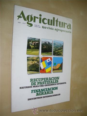 B&uuml;cher: AGRICULTURA. REVISTA AGROPECUARIA. N&ordm;577. JUNIO 1980. RECUPERACI&Oacute;N DE PASTIZALES. FINANCIACI&Oacute;N AGRAR