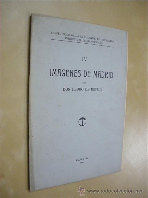 Libros: IMAGENES DE MADRID - PEDRO DE REPIDE - Foto 1