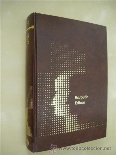 Libros: RASPUTIN - THOMAS ALVA EDISON - RICARDO PARIS - Foto 1