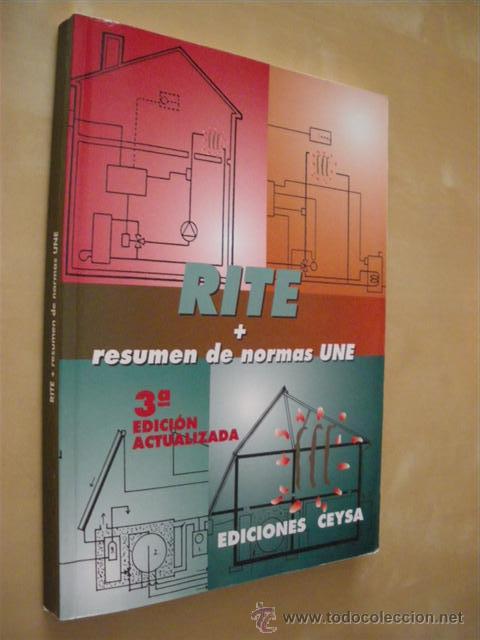 Libros: RITE + RESUMEN DE NORMAS UNE - Foto 1