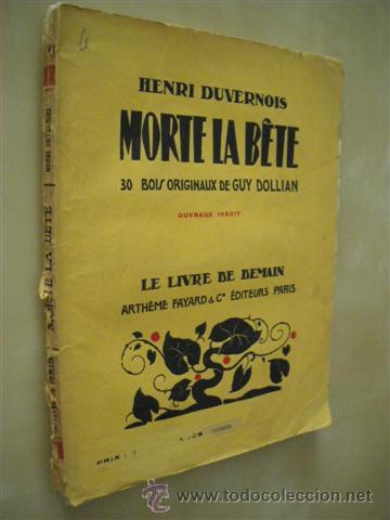 Libros: MORTE LA B&Ecirc;TE - HENRI DUVERNOIS - Foto 1