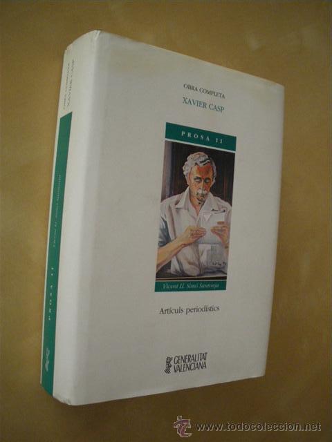 Libros: PROSA II. ART&Iacute;CULS PERIOD&Iacute;STICS - XAVIER CASP - Foto 1