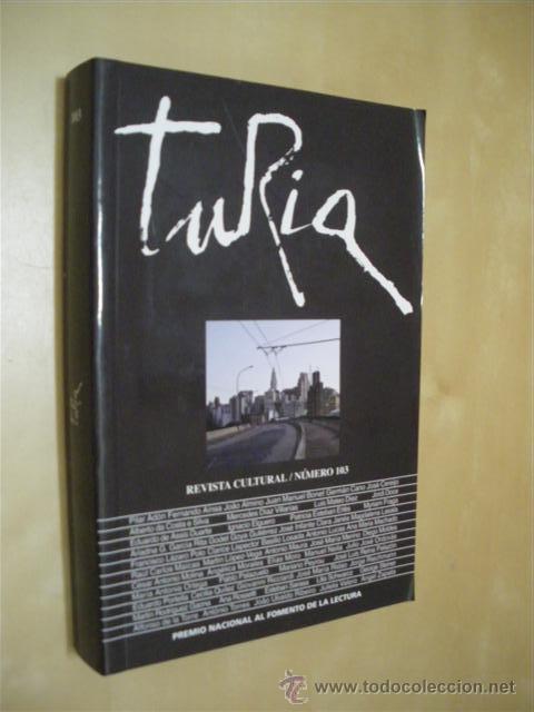 Libros: TURIA. REVISTA CULTURAL. NUMERO 103 - Foto 1