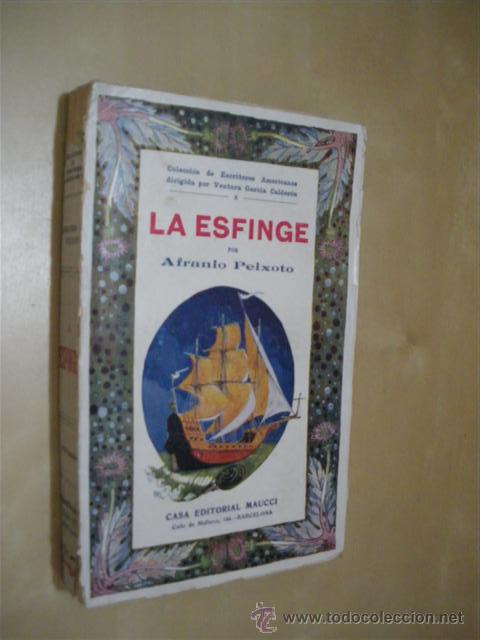 Libros: LA ESFINGE - AFRANIO PEIXOTO - Foto 1