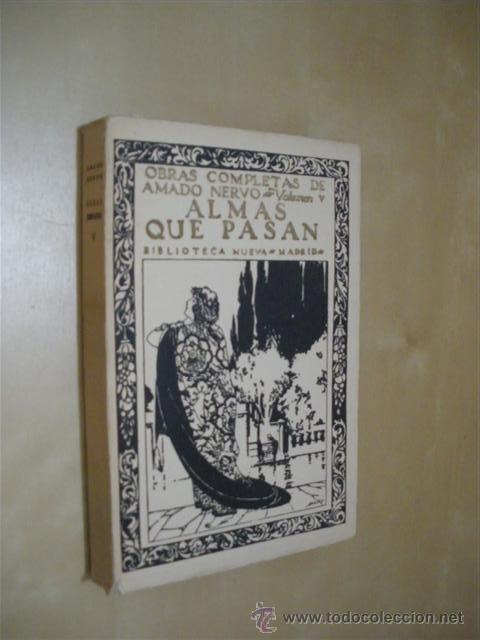 Libros: ALMAS QUE PASAN - AMADO NERVO - Foto 1