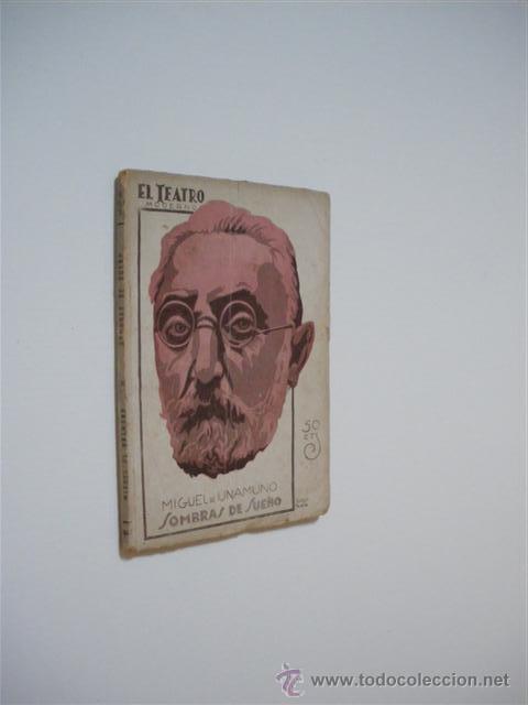 Libros: SOMBRAS DE SUE&Ntilde;O - MIGUEL DE UNAMUNO - Foto 1