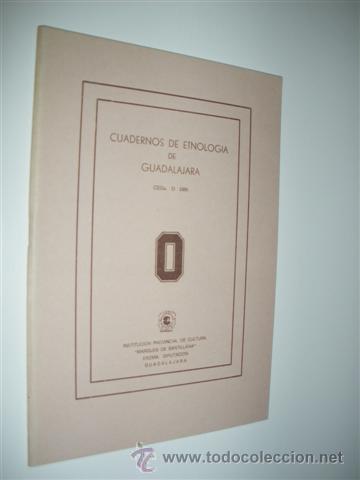 Libros: CUADERNOS DE ETNOLOGIA DE GUADALAJARA. NUMERO 0 - REVISTA