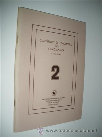 Libros: CUADERNOS DE ETNOLOGIA DE GUADALAJARA. NUMERO 2 - REVISTA
