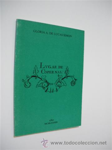 Libros: LUGAR DE COPERNAL - GLORIA A. DE LUCAS SIMON - Foto 1