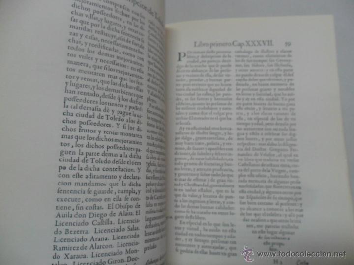 Libros: Descripcion de la ciudad de Toledo - Facsimil - Foto 2