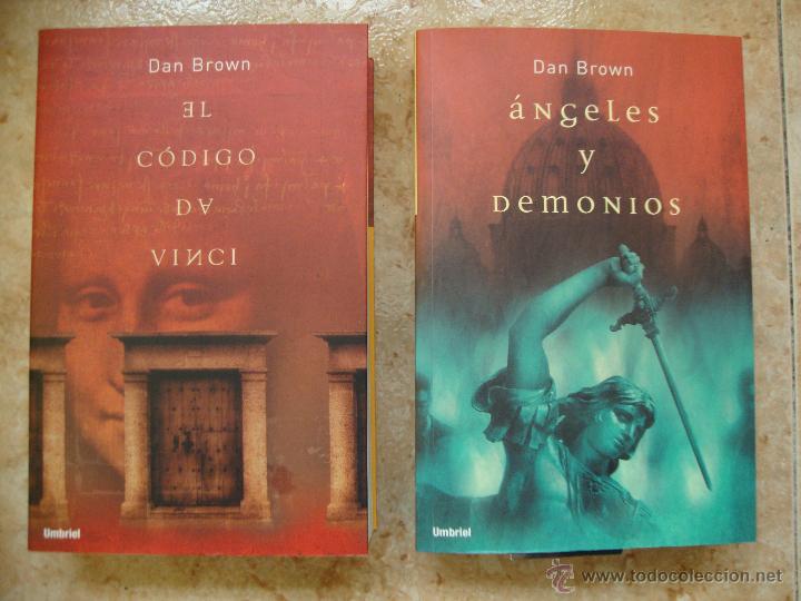 Libros: LOTE DOS LIBROS (EL C&Oacute;DIGO DA VINCI Y &Aacute;NGELES Y DEMONIOS) DE DAN BROWN - Foto 1