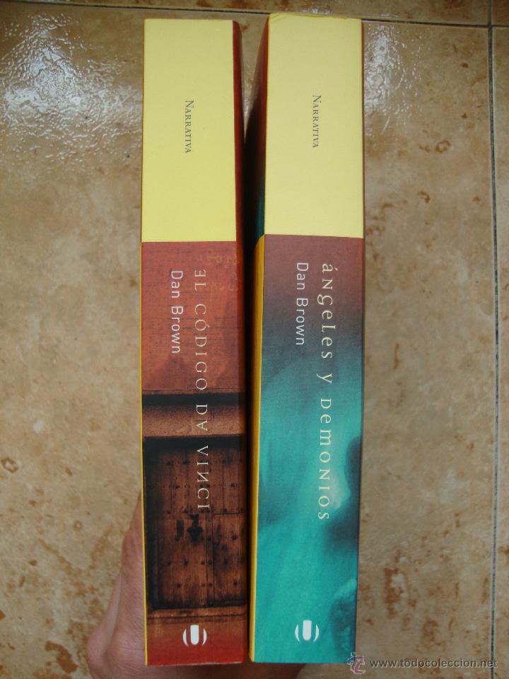 Libros: LOTE DOS LIBROS (EL C&Oacute;DIGO DA VINCI Y &Aacute;NGELES Y DEMONIOS) DE DAN BROWN - Foto 2