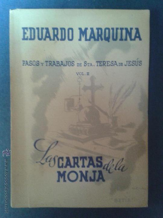 Libros: LAS CARTAS DE LA MONJA EDUARDO MARQUINA VOL II - Foto 1