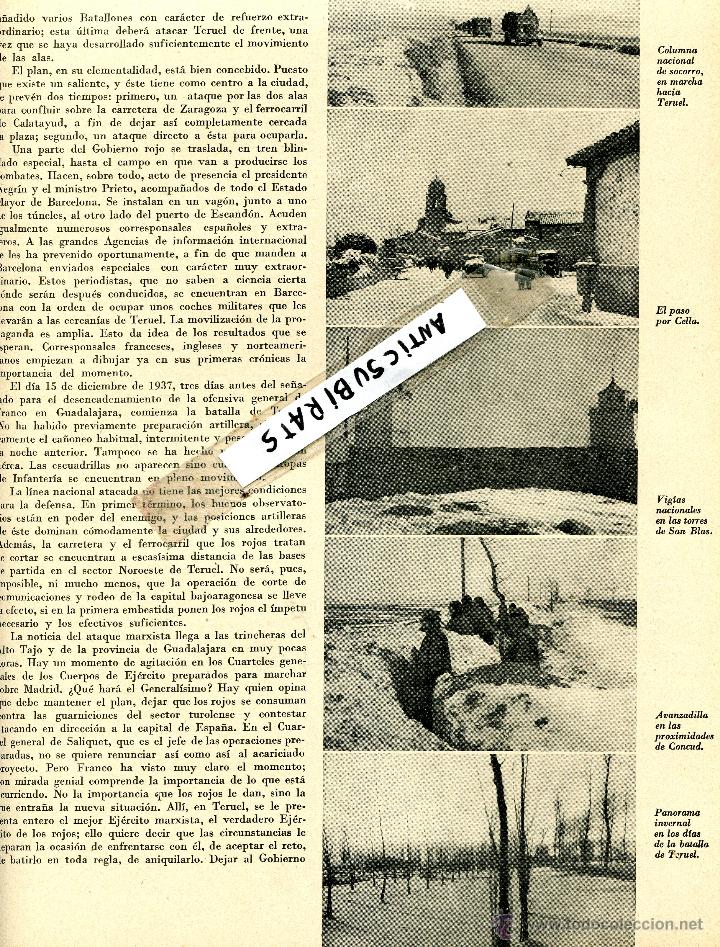 books: GUERRA CIVIL BATALLA DE TERUEL CELLA CONCUD ALFAMBRA VILLALBA BAJA BOMBARDEO DE MANSUETO CORDOBA