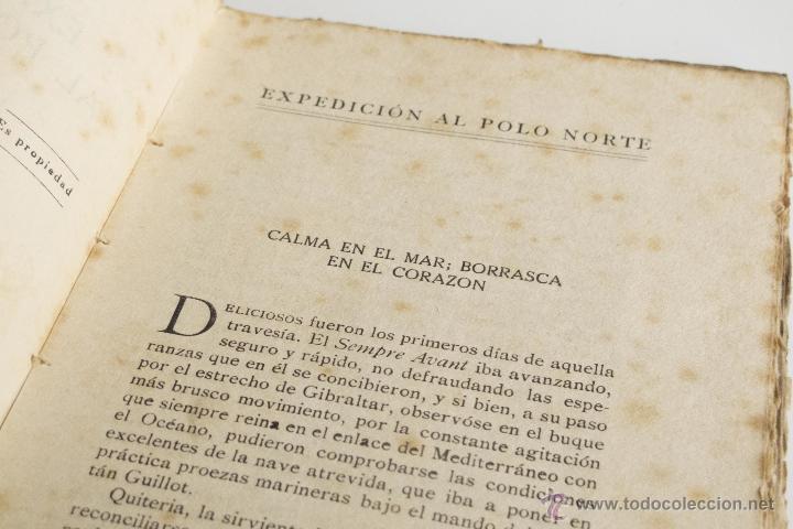 Libros: Expedici&oacute;n al Polo Norte - J. M&ordf; Folch y Torres - Foto 6