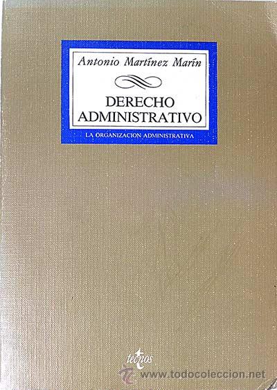 Libros: Derecho Administrativo - Mart&iacute;nez Mar&iacute;n, Antonio - Foto 1