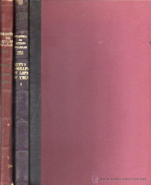 Libros: NUEVA BIOGRAF&Iacute;A DE LOPE DE VEGA. 2 vols.