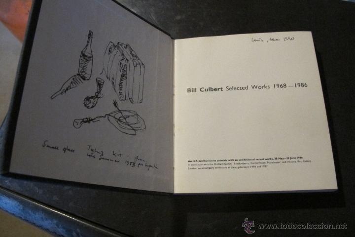 Libros: BILL CULBERT SELECTED WORKS 1968-1986 (INGLES) - Foto 1