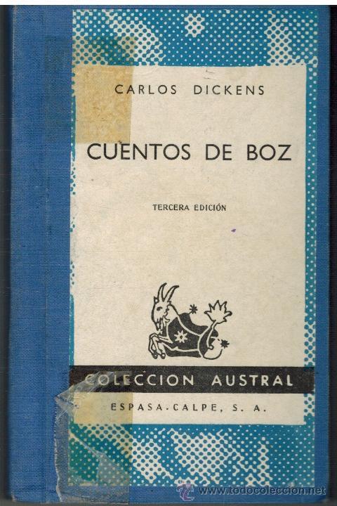 Libros: CUENTOS DE BOZ - CARLOS DICKENS - Foto 1