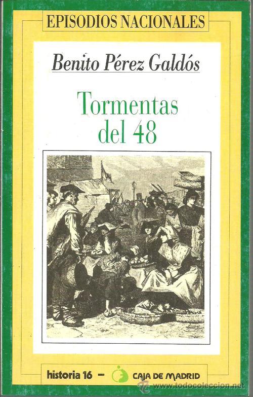 Libros: TORMENTAS DEL 48 - BENITO PEREZ GALDOS - Foto 1