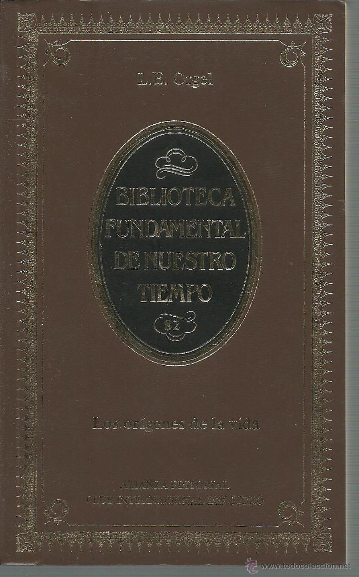 Libros: LOS ORIGENES DE LA VIDA - L. E. ORGEL - Foto 1