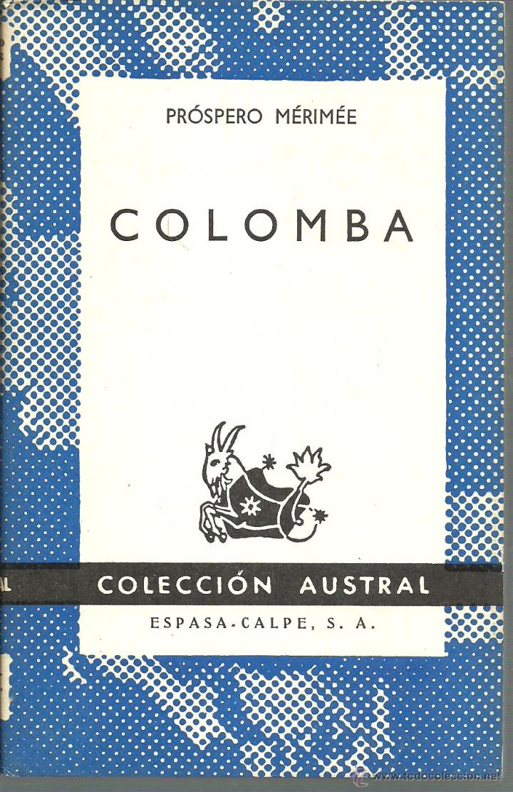 Libros: COLOMBA - PROSPERO MERIMEE - Foto 1