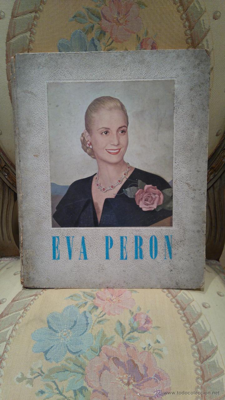 Libros: EVA PERON. LIBRO CON EL SELLO DEL CONSUL GENERAL EN ESPA&Ntilde;A EMILIO PALACIOS. - Foto 1