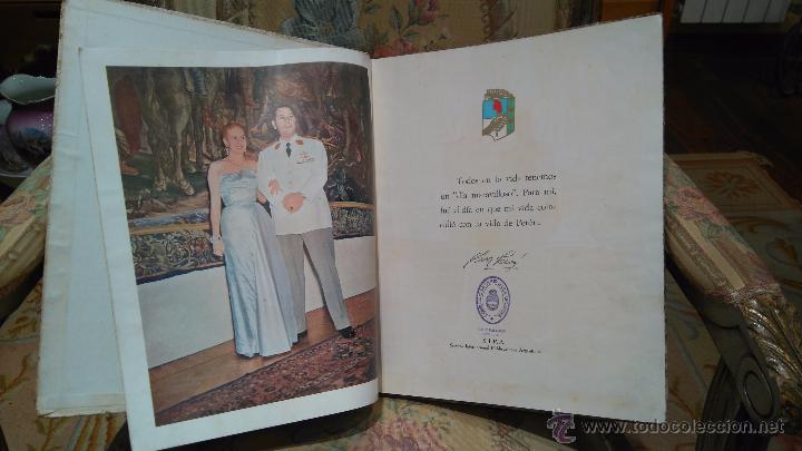 Libros: EVA PERON. LIBRO CON EL SELLO DEL CONSUL GENERAL EN ESPA&Ntilde;A EMILIO PALACIOS. - Foto 4
