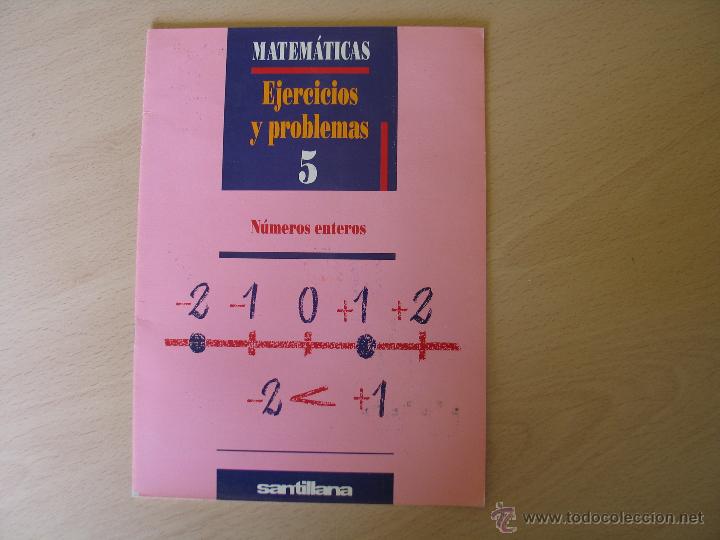 Libros: matamaticas ejercicios y problemas 5 (santillana) - Foto 1