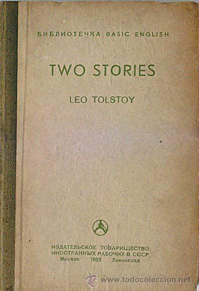 Libros: Two stories. - Leo Tolstoy. - Foto 1