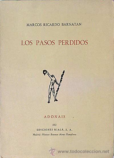 Libros: Los pasos perdidos - Barnat&aacute;n, Marcos Ricardo - Foto 1