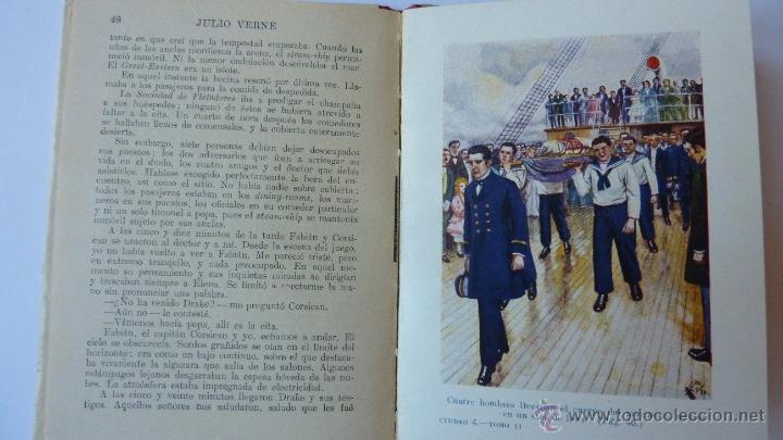 Libros: Julio Verne .La ciudad flotante. Biblioteca selecta - Foto 2
