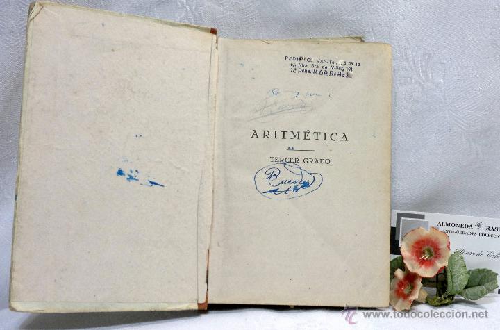 Libros: TRATADO DE ARITM&Eacute;TICA. EDICIONES BRU&Ntilde;O. TERCER GRADO. D&Eacute;CIMA EDICI&Oacute;N. - Foto 4