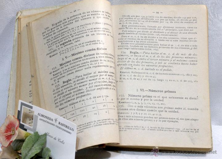 Libros: TRATADO DE ARITM&Eacute;TICA. EDICIONES BRU&Ntilde;O. TERCER GRADO. D&Eacute;CIMA EDICI&Oacute;N. - Foto 7
