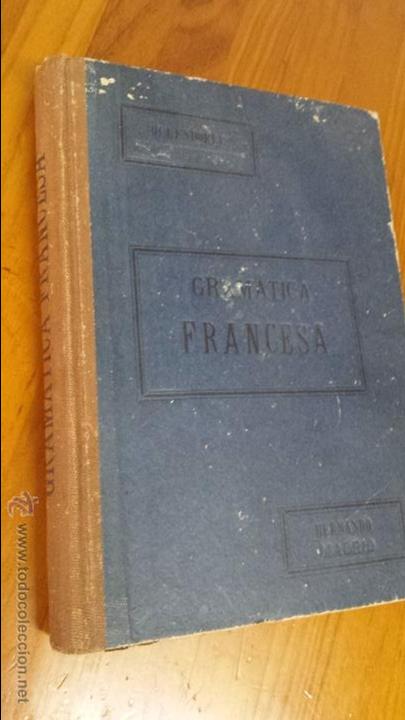 Libros: ANTIGUO LIBRO GRAMATICA FRANCESA BENOT 1940 - Foto 1