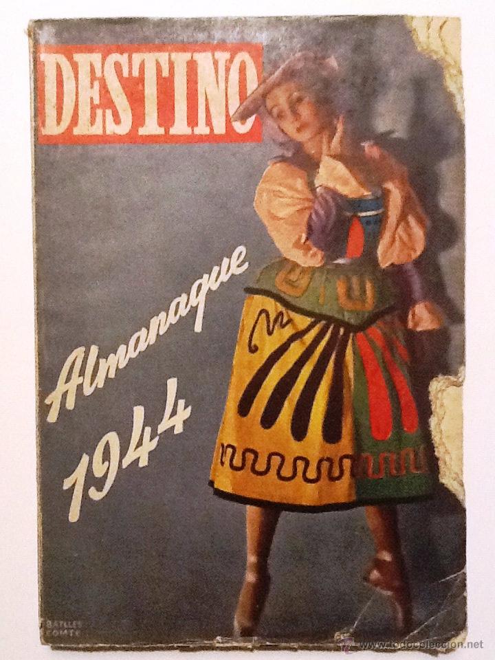 Libros: ALMANAQUE DESTINO. 1944, - Foto 1