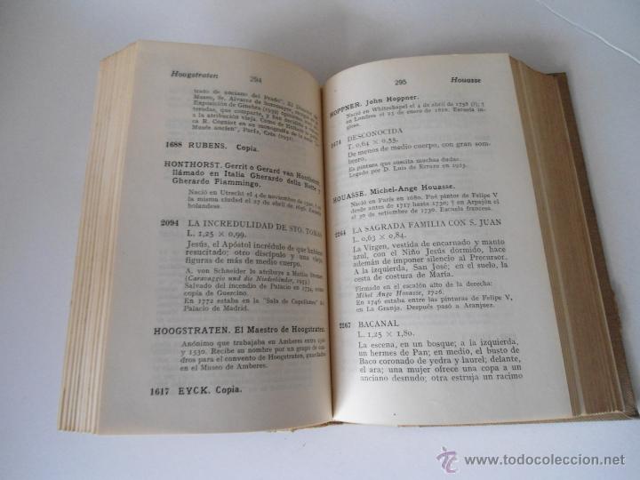 Libros: MUSEO DEL PRADO - CATALOGO DE LOS CUADROS - Ed. BLASS - 1945 - Foto 3
