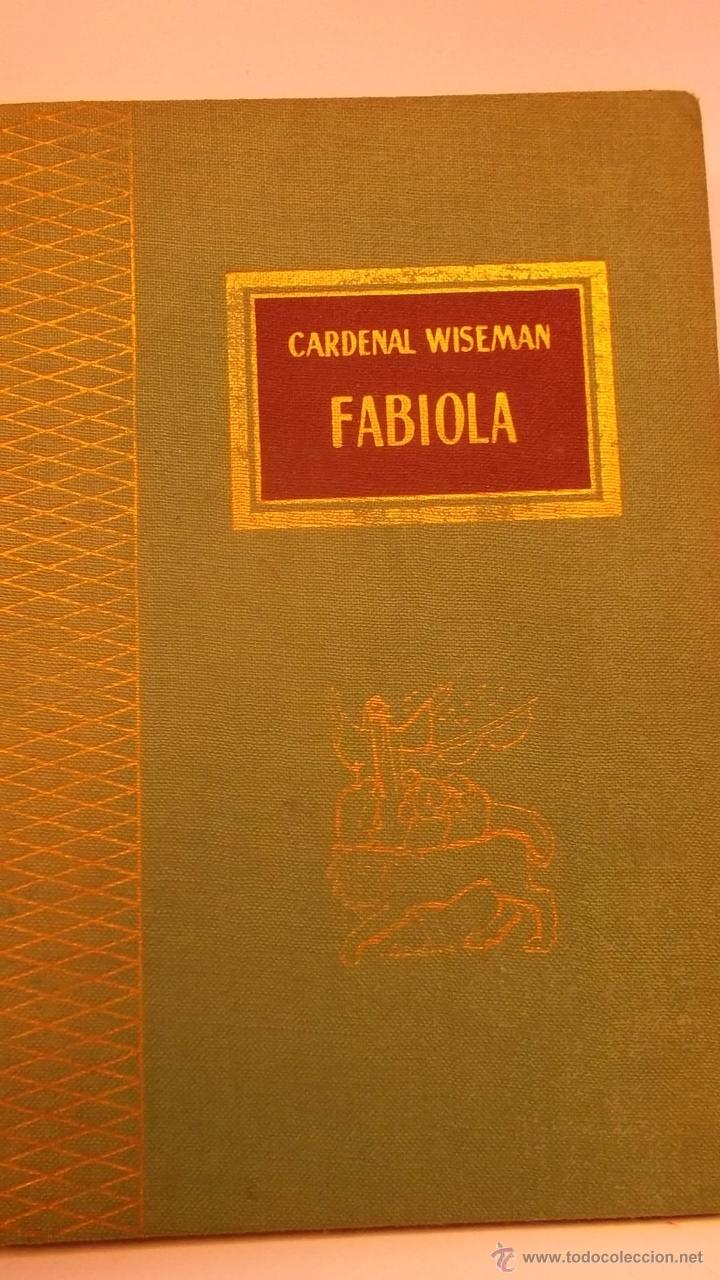 Libros: Fabiola - Wiseman, Cardenal - Foto 1