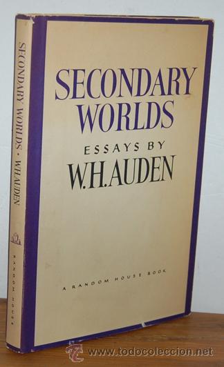 Libros: SECONDARY WORDS. Essays - W.H. AUDEN - Foto 1