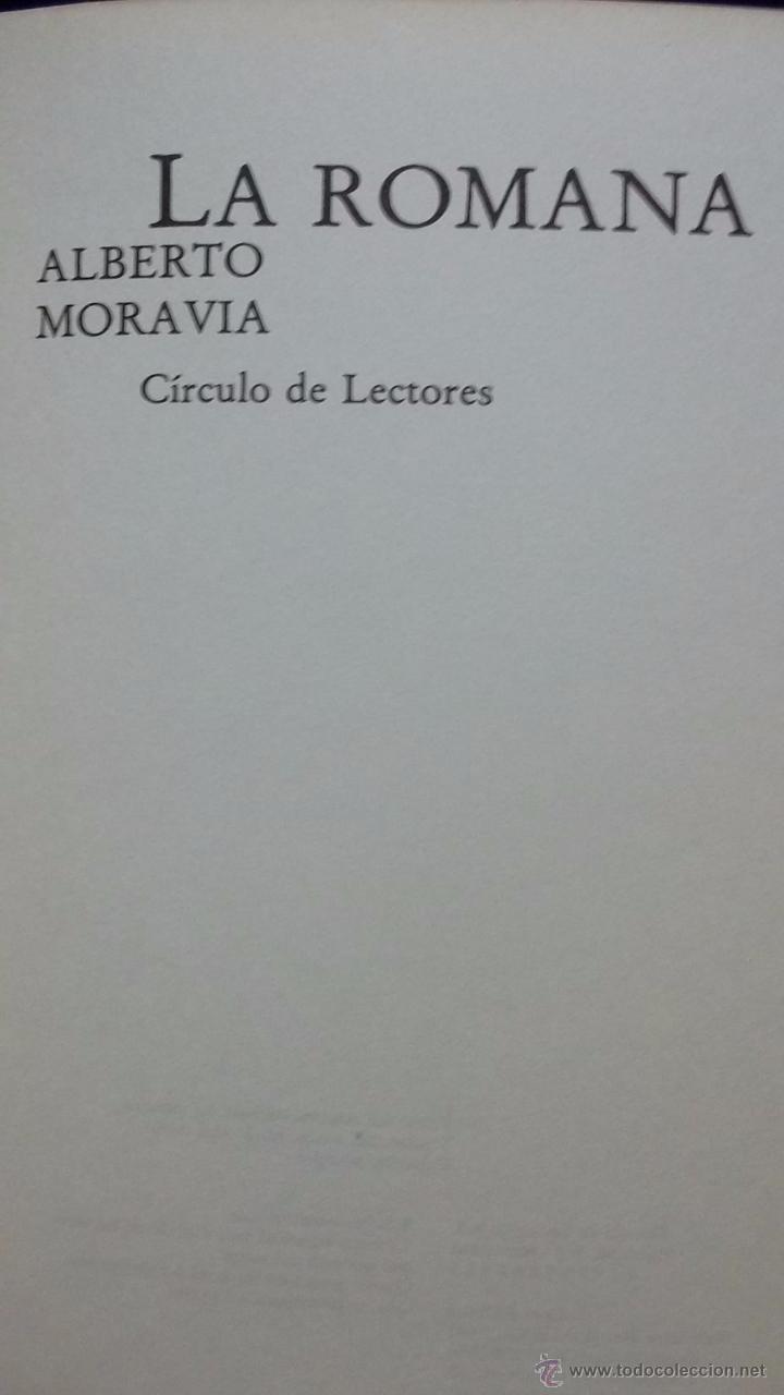 Libros: La Romana - Moravia, Alberto - Foto 1