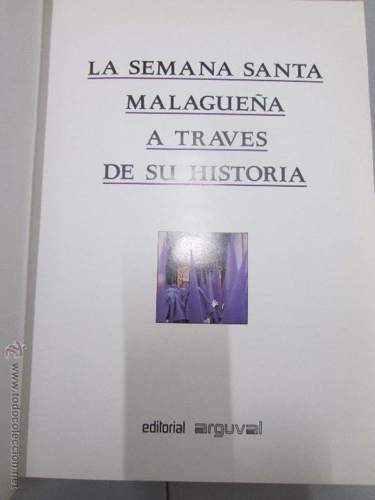 Libros: la semana santa malague&ntilde;a atraves de su historia